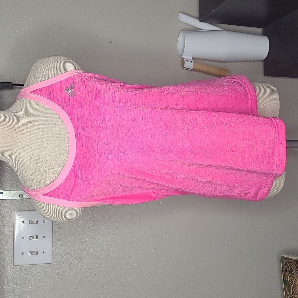 Pink Adidas Climalite Tank Top